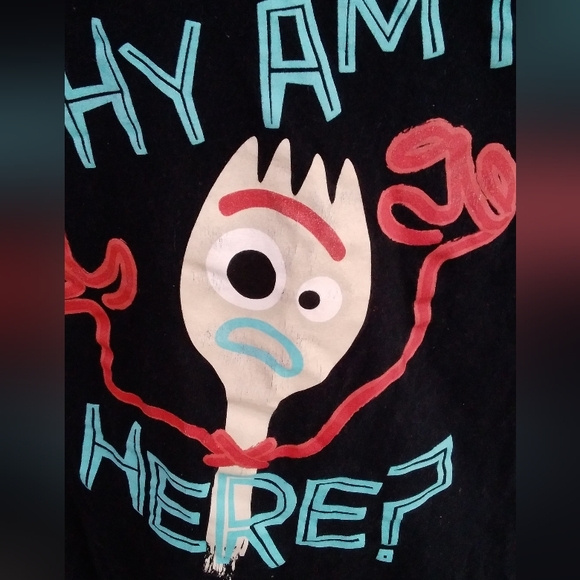 Disney Pixar Toy Story 4 Forkie T Shirt - Picture 2 of 5